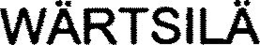 WÄRTSILÄ trademark