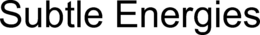 SUBTLE ENERGIES trademark