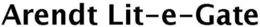 ARENDT LIT-E-GATE trademark