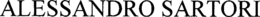 ALESSANDRO SARTORI trademark
