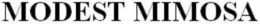 MODEST MIMOSA trademark