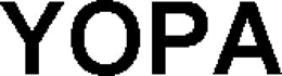 YOPA trademark