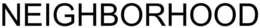 NEIGHBORHOOD trademark