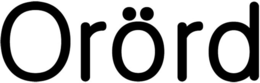 ORÖRD trademark