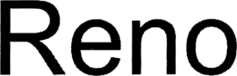 RENO trademark