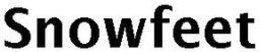 SNOWFEET trademark