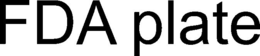 FDA PLATE trademark