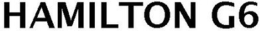 HAMILTON G6 trademark
