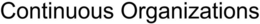 CONTINUOUS ORGANIZATIONS trademark