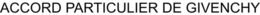 ACCORD PARTICULIER DE GIVENCHY trademark