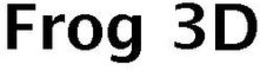 FROG 3D trademark