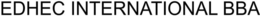 EDHEC INTERNATIONAL BBA trademark