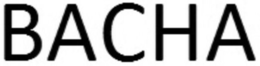 BACHA trademark