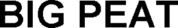BIG PEAT trademark