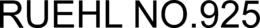 RUEHL NO.925 trademark