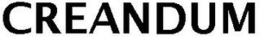 CREANDUM trademark