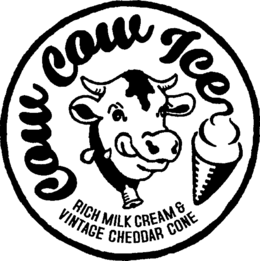 COW COW ICE RICH MILK CREAM & VINTAGE CHEDDAR CONE trademark