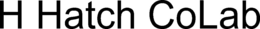 H HATCH COLAB trademark