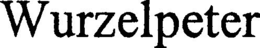 WURZELPETER trademark