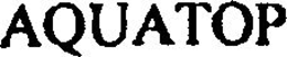 AQUATOP trademark