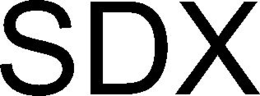 SDX trademark