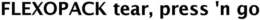 FLEXOPACK TEAR, PRESS 'N GO trademark