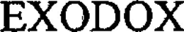 EXODOX trademark