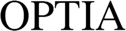 OPTIA trademark