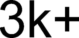 3K+ trademark