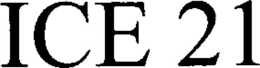 ICE 21 trademark