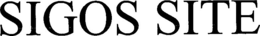 SIGOS SITE trademark