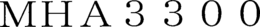 M H A 3 3 0 0 trademark