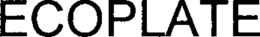ECOPLATE trademark