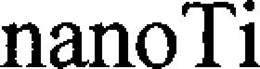 NANOTI trademark
