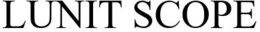 LUNIT SCOPE trademark