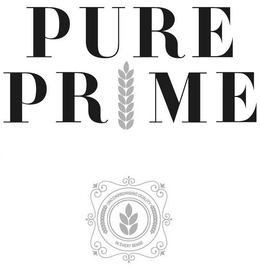 PURE PRIME UNCOMPROMISING QUALITY IN EVERY SENSE trademark