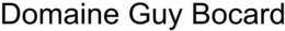 DOMAINE GUY BOCARD trademark