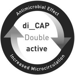 DI_CAP DOUBLE ACTIVE ANTIMICROBIAL EFFECT INCREASED MICROCIRCULATION trademark
