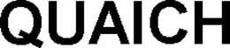 QUAICH trademark