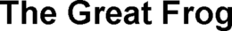 THE GREAT FROG trademark