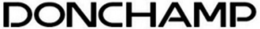 DONCHAMP trademark