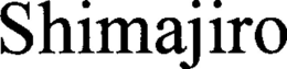 SHIMAJIRO trademark
