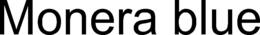 MONERA BLUE trademark