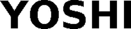 YOSHI trademark