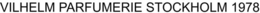 VILHELM PARFUMERIE STOCKHOLM 1978 trademark
