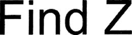 FIND Z trademark