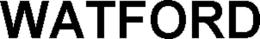 WATFORD trademark