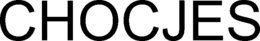 CHOCJES trademark