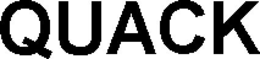 QUACK trademark