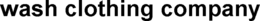 WASH CLOTHING COMPANY trademark